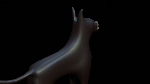  Dog character made in Blender 2.8 preview image 4